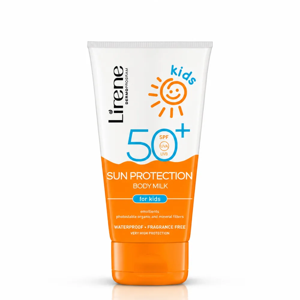LIRENE Sun Protection Body Milk for Kids SPF50+(150 ml) LIRENE Sun Protection Body Milk for Kids SPF50+(150 ml)
