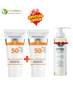 PACK ÉCLAT & PROTECTION Pharmaceris S Duo SPF50+ + Gel Nettoyant OFFERT