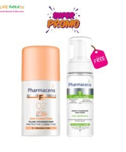 PHARMACERIS Pack Duo Pharmaceris F (02 Sand ou 01 Ivory) & Mousse T Offerte