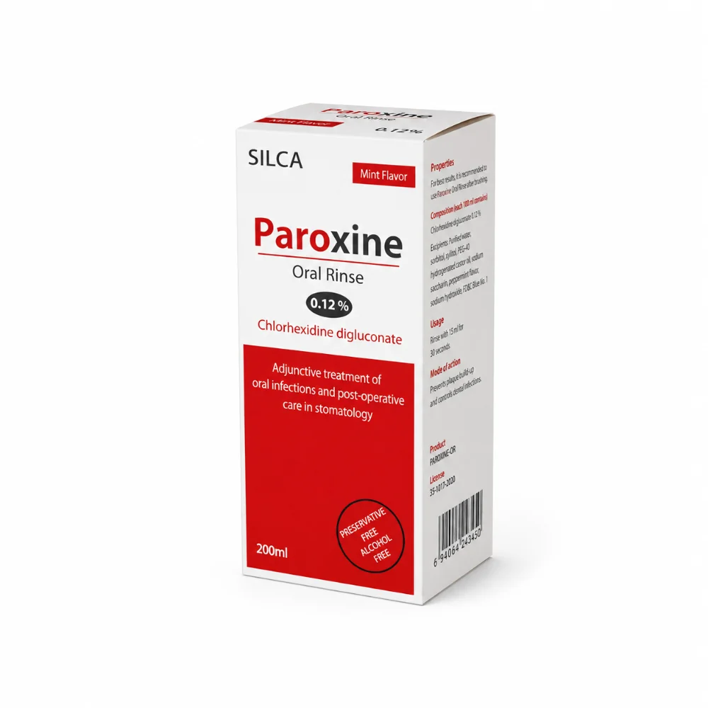 SILCA PAROXINE Bain de Bouche (200 ml)