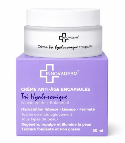 INNOVADERM Crème Encapsulée Anti Âge Tri Hyaluronique (50 ml)