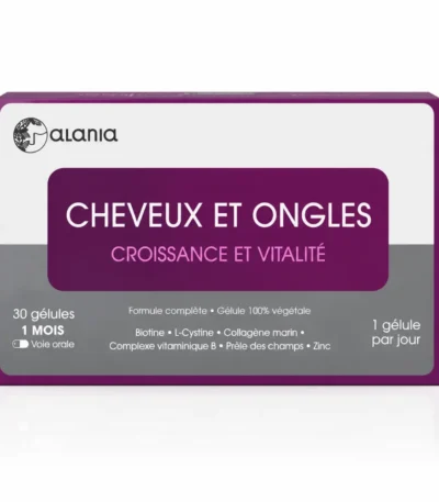 ALANIA CHEVEUX ET ONGLES CROISSANCE ET VITALITE 30 GELULES-6192482800576