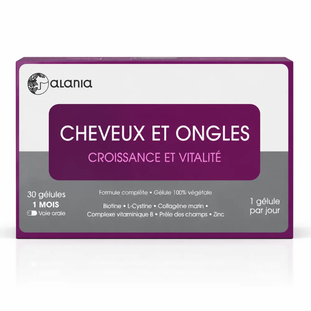 ALANIA CHEVEUX ET ONGLES CROISSANCE ET VITALITE 30 GELULES ALANIA CHEVEUX ET ONGLES CROISSANCE ET VITALITE 30 GELULES-6192482800576