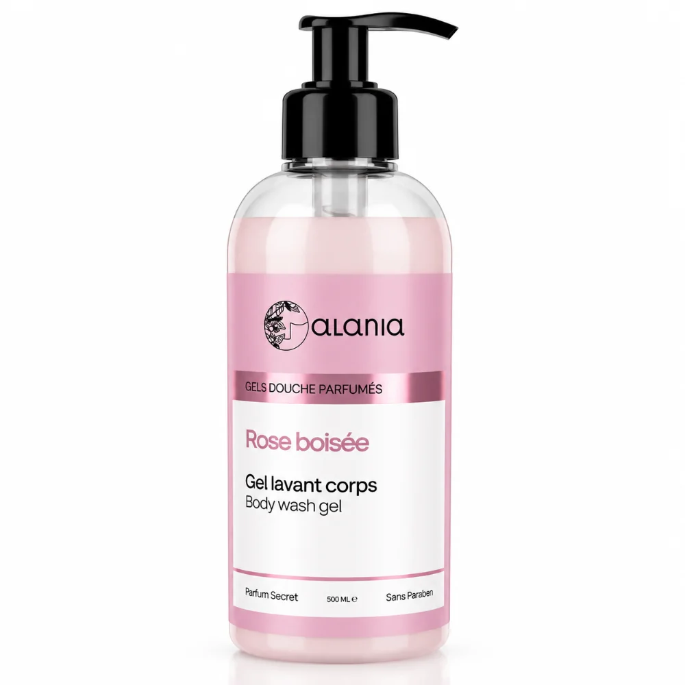 ALANIA GELS LAVANTS CORPS Rose Boisee 350ML ALANIA GELS LAVANTS CORPS Rose Boisee 350ML-6192482800743
