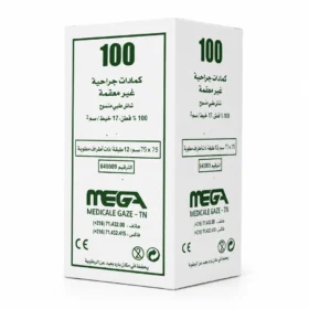 COMPRESSE PROPRES MEGA BOITE DE100