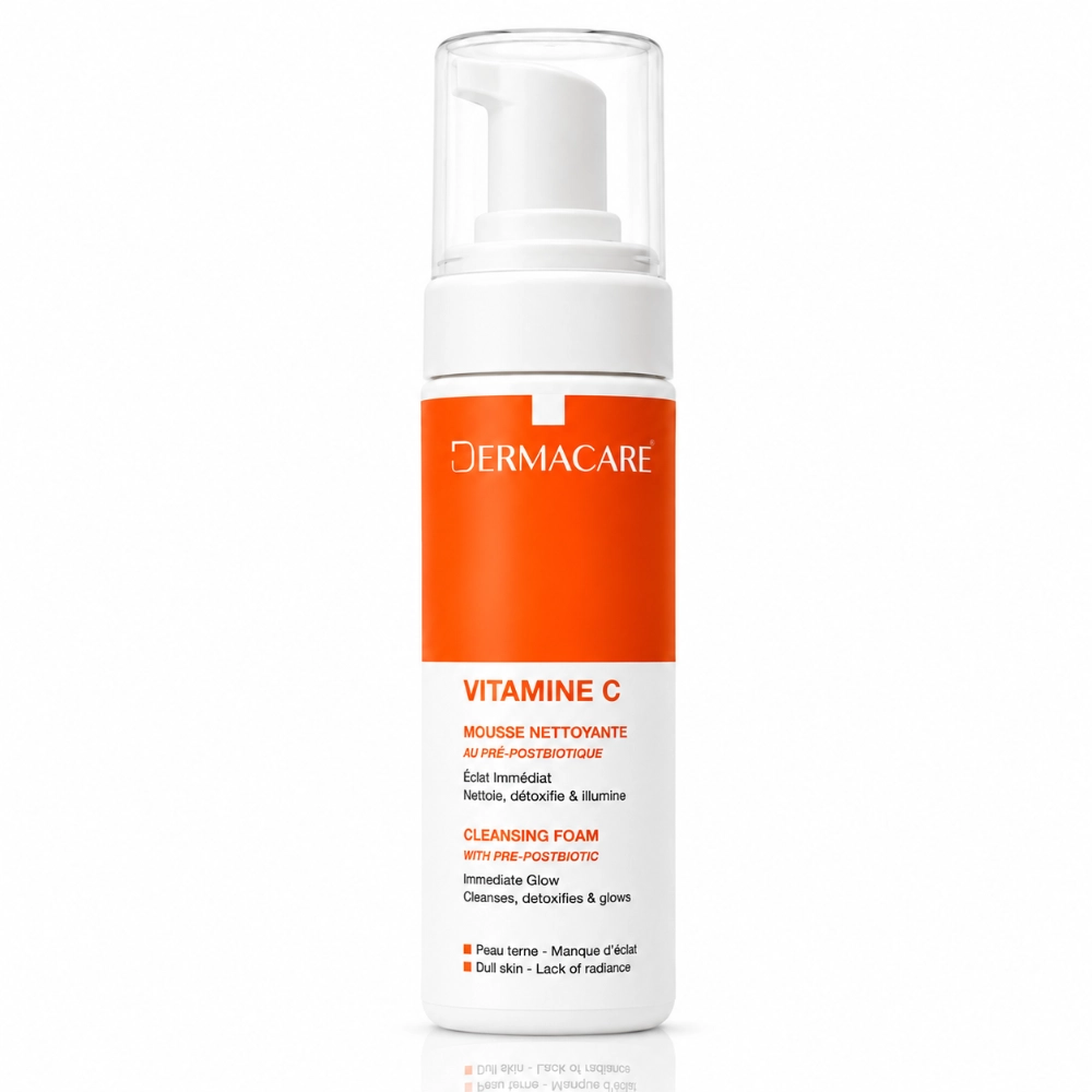 DERMACARE - MOUSSE NETTOYANTE VITAMINE C 150ML DERMACARE - MOUSSE NETTOYANTE VITAMINE C 150ML-6192432501492
