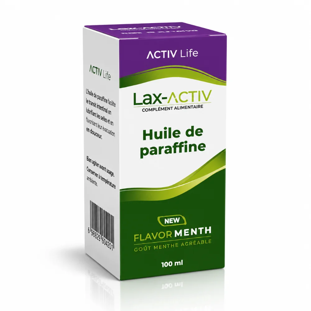 LAXA-ACTIV HUILE DE PARAFINE 100ML LAXA-ACTIV HUILE DE PARAFINE 100ML-6192323400378