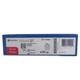POCHE DE COLOSTOMIE NATURA 57 SCRATCH 1 PIÈCE est un dispositif de stomie avec filtre, fermeture InvisiClose et fixation scratch sécurisée. Diamètre 57 mm Système une pièce confortable Fermeture InvisiClose sécurisée Filtre anti-odeur intégré Fixation scratch stable