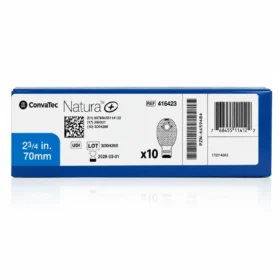 POCHE DE COLOSTOMIE NATURA 70 SCRATCH 1PIECE