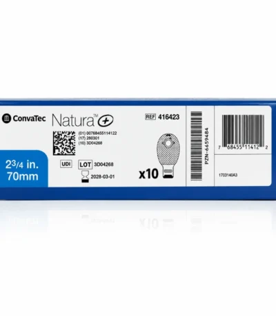 POCHE DE COLOSTOMIE NATURA 70 SCRATCH 1PIECE