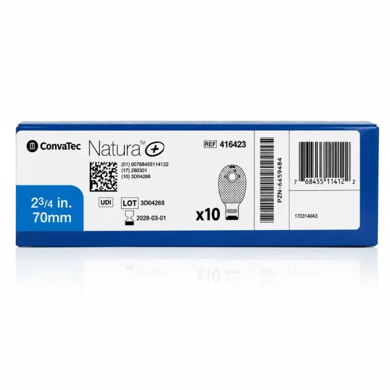 POCHE DE COLOSTOMIE NATURA 70 SCRATCH 1PIECE