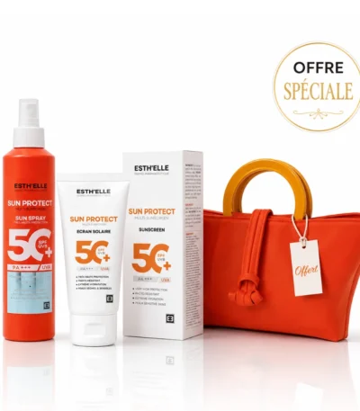 Pack Esthelle Sun Protect SPF50+ Sac de plage Offert Lifepara Tunisie