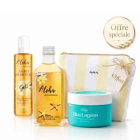 Pack InoDerma Aloha Monoï + Trousse Jaune Lifepara Tunisie