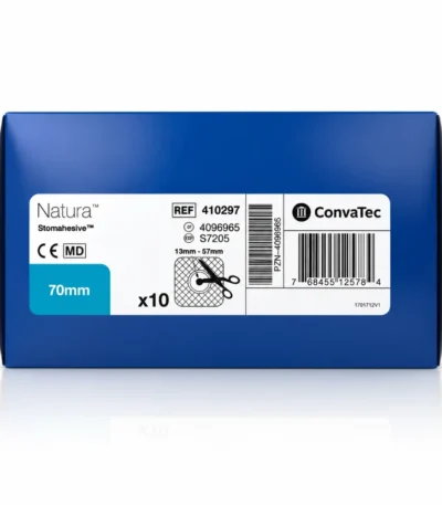 SUPPORT DE COLOSTOMIE NATURA 70 SCRATCH 1PIECE