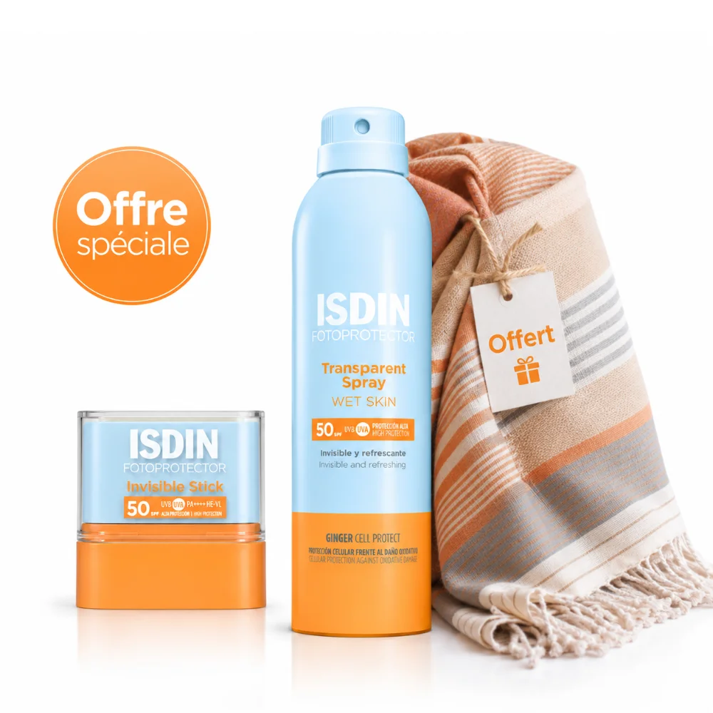 pack isdin spray + fouta de plage offerte pack isdin spray + fouta de plage offerte Lifepara Tunisie