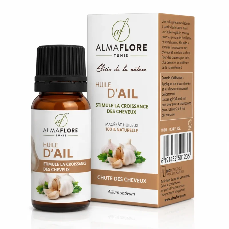 ALMAFLORE HUILE D’AIL 10 ML-6191432501235