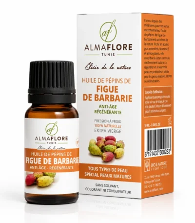 ALMAFLORE HUILE DE PEPIN DE FIGUE DE BARBARIE 10 ML-6191432500283