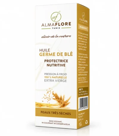 ALMAFLORE Huile Germes de Blé 10 ML-6191432501105