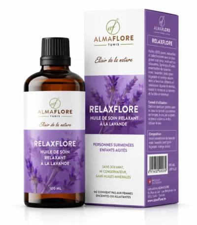 ALMAFLORE Relaxflore Huile de Soin Relaxant Almaflore 100 mL-6191432500139