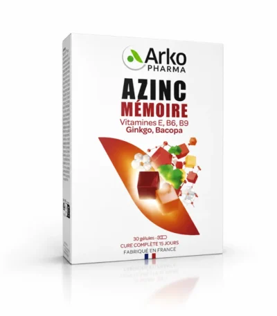 ARKOPHARMA AZINC MEMOIRE 30 GELULES-3578835503937