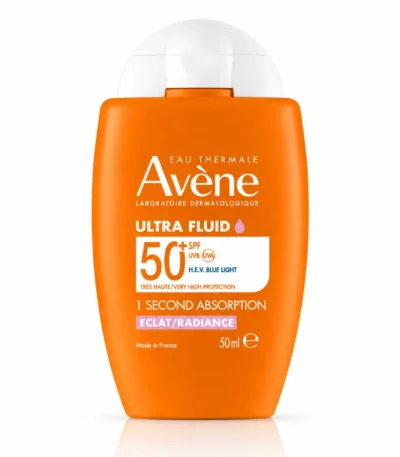 AVENE ULTRA FLUID ECLAT RADIANCE SPF50+ 50ML-3282770397697