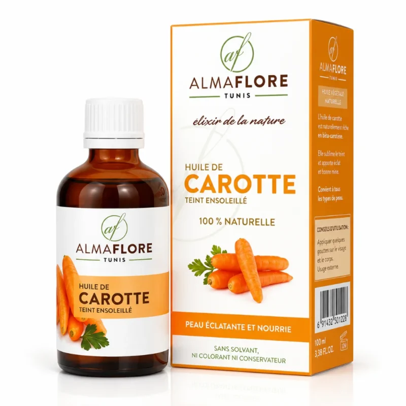 Almaflore Huile de carotte – 100ml