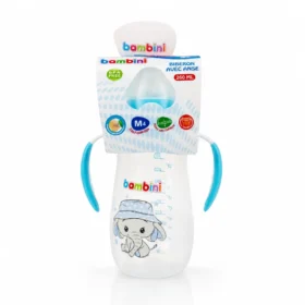 BAMBINI Biberon Large avec Anses 260ml 902-8859258609020