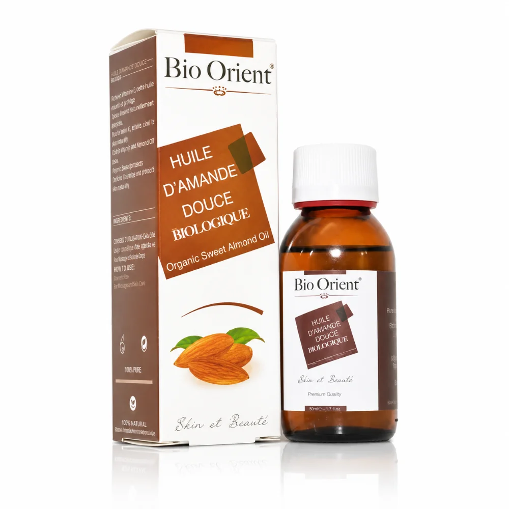 BIO ORIENT Huile d’Amande Douce 90 ml Peau & cheveux BIO ORIENT Huile d’Amande Douce 90 ml Peau & cheveux-6191450600620