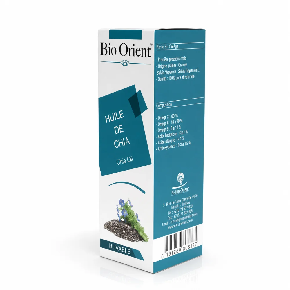 BIO ORIENT Huile de Chia 10ML BIO ORIENT Huile de Chia 10ML-6191450602365