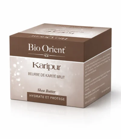 BIO ORIENT KARIPUR, BEURRE DE KARITÉ BRUT, 100ML-6191450601856