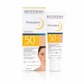 BIODERMA PHOTODERM M GEL-CREME CLARIFIANT AN TI-RECIDIVE TEINTE CLAIRE SPF50+ 40ML-3701129804414