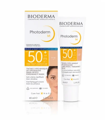 BIODERMA PHOTODERM M GEL-CREME CLARIFIANT AN TI-RECIDIVE TEINTE CLAIRE SPF50+ 40ML-3701129804414