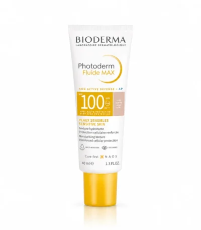 BIODERMA PHOTODERM MAX SPF100 FLUIDE TEINTE TRES CLAIRE 40ML-3701129803554