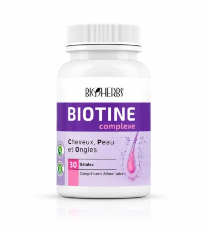 BIOHERBS Biotine, BOITE 30 gélules-6191423302179
