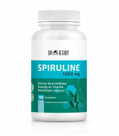 BIOHERBS SPIRULINE 1000 MG 120 COMPRIMES-6191423302445