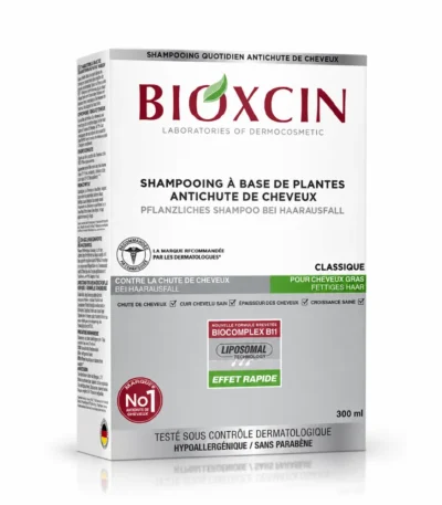 BIOXCIN SHAMPOOING ANTI CHUTE CHEVEUX GRAS 300ML-8697432090260