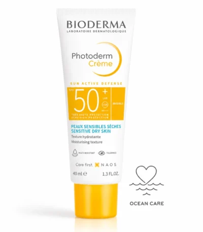 Bioderma PHOTODERM Crème Invisible SPF50+ 40ml – Peaux Sensibles Normales à Sèches-3701129803523