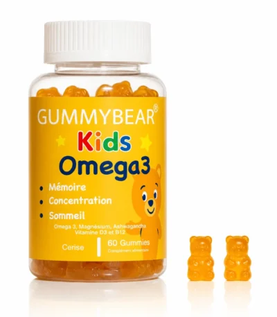 GummyBear Kids Omega 3 60 gummies-6192316600167