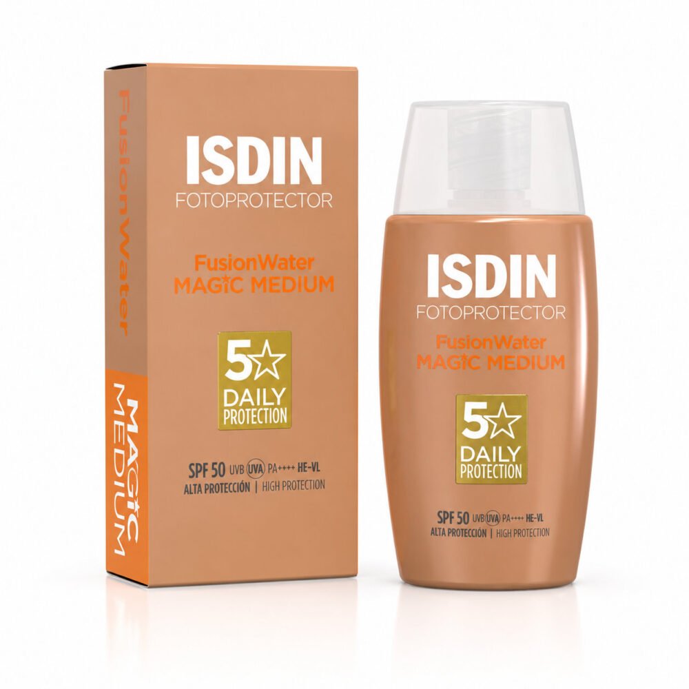 ISDIN PHOTOPROTECTION ECRAN SOLAIRE FUSION WATER MAGIC MEDIUM SPF50+ 50ML - 8429420306752
