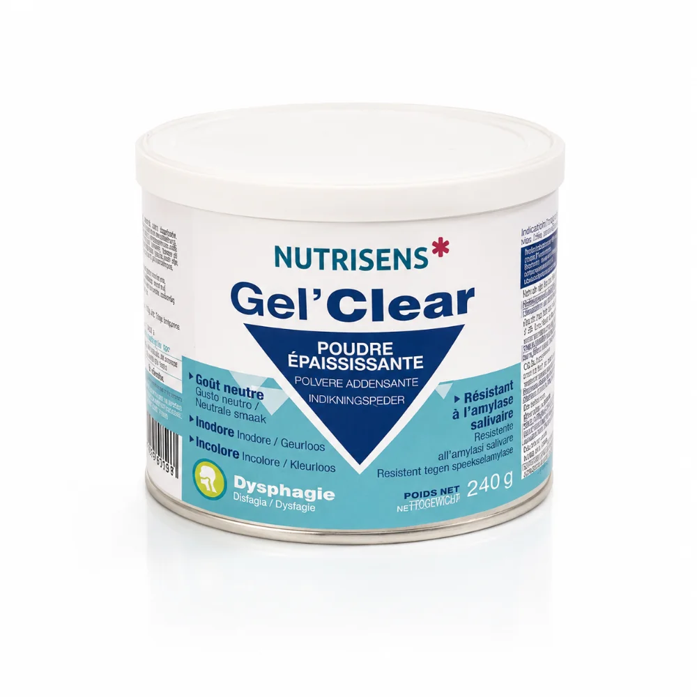 Nutrisens Gel’Clear Poudre Épaississante 240 g Nutrisens Gel’Clear Poudre Épaississante 240 g-3701052005797