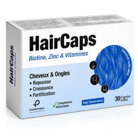 PHARMAVERA Haircaps Biotine Zinc 30 gélules-6192486400338