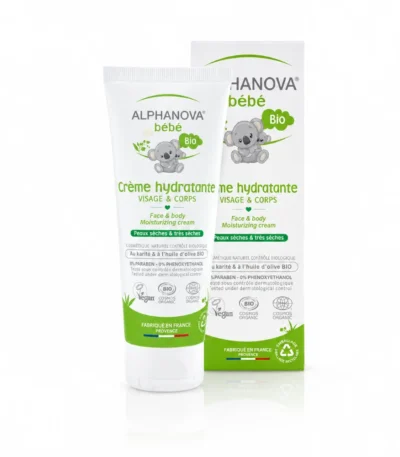 ALPHANOVA BEBE BIO CREME HYDRATANTE VISAGE&CORPS 75ML-3760075072056