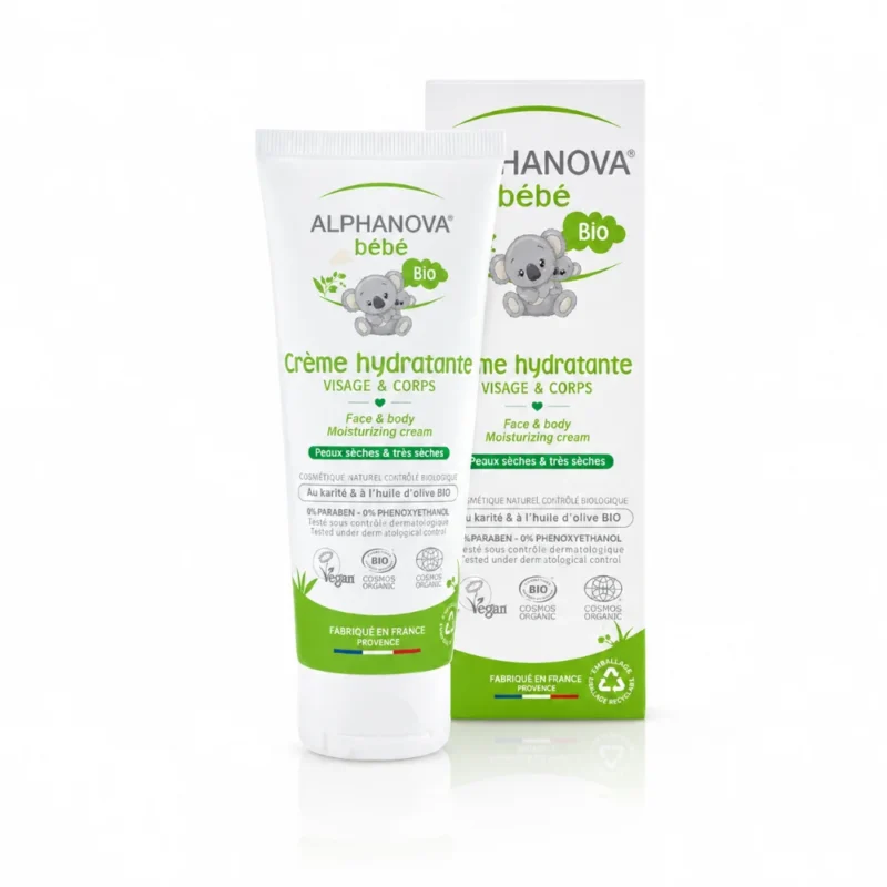 ALPHANOVA BEBE BIO CREME HYDRATANTE VISAGE&CORPS 75ML-3760075072056
