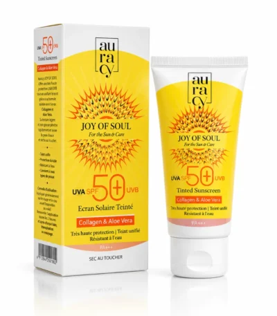 AURACY Ecran solaire teinté – spf50+ ROSE SPF 50+ 50GR-6191557100825