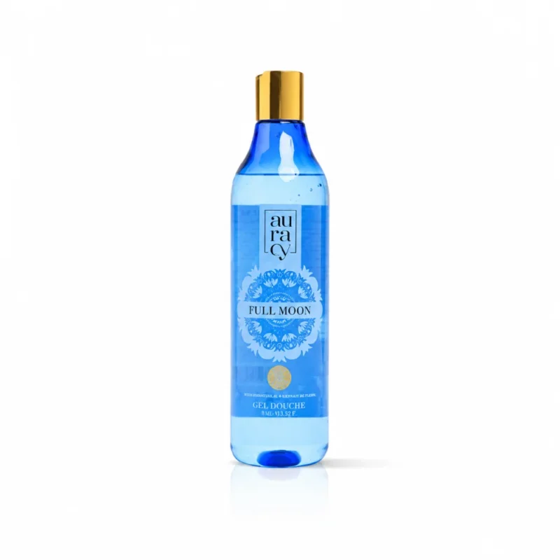 AURACY FULL MOON GEL DOUCHE RELAXANT LAVANDE ET BOIS SACRE 400ML-6191557100856