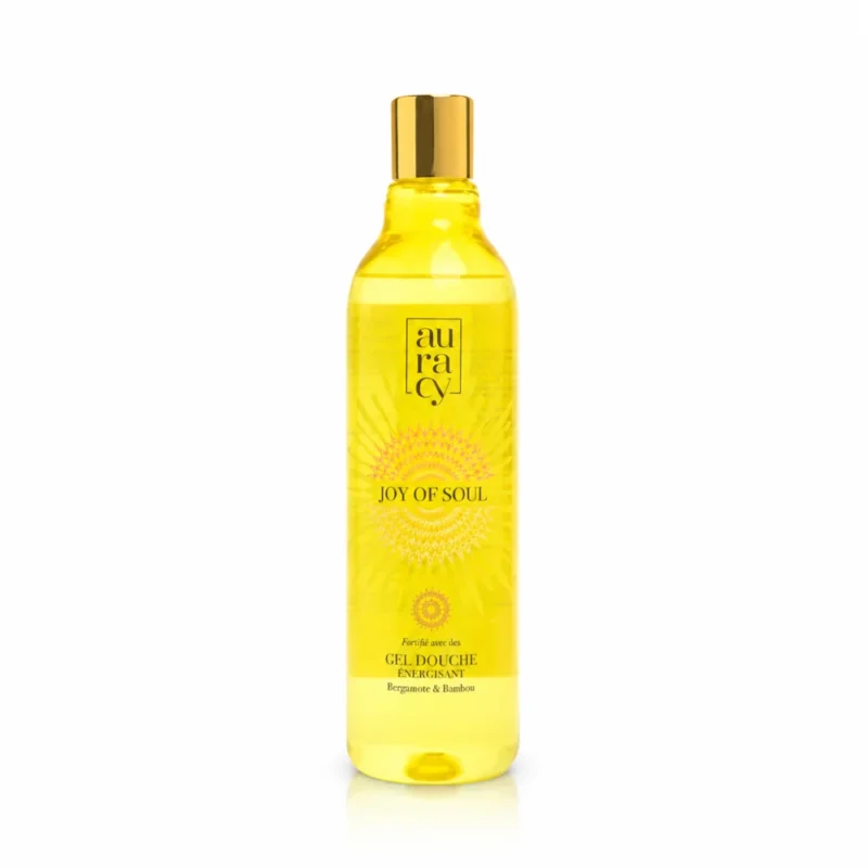AURACY GEL DOUCHE ENERGISANT JOY OF SOUL BERGAMOTE ET BAMBOO 400ML-6191557100849