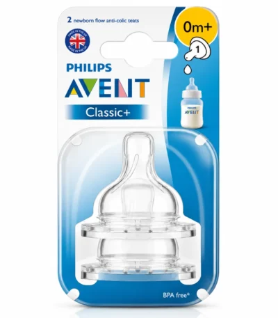 AVENT 2 Tétines Classic Anti-Colic 0M+-5012909010849