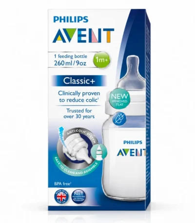 AVENT BIBERON ANTI-COLIC 1M+ SCF813 61 260ML