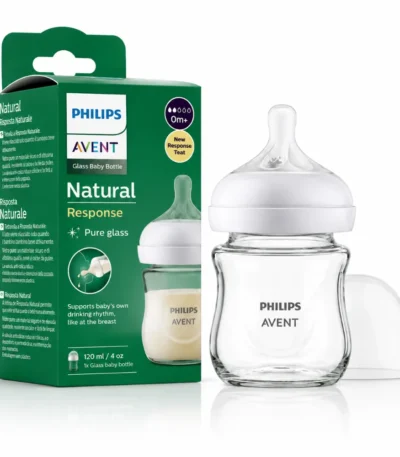 AVENT BIBERON NATURAL EN VERRE 0M+ SCY930 01 120ML