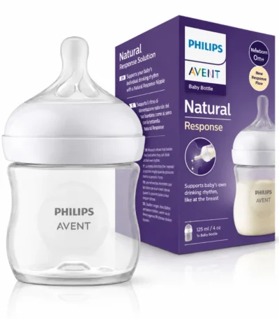 AVENT BIBERON NATURAL PLASTIQUE 0M+ SCY900 01 125ML-8720689011624